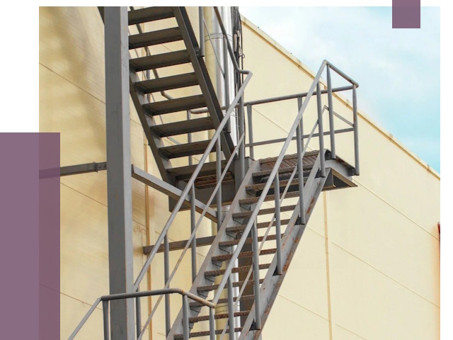 Пожарные лестницы в Кызыле от 12445 руб. — монтаж и продажа | ПРОЛЁТ-Кзл