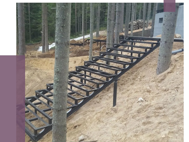 Монтаж металлических лестниц в Кызыле от 13742 руб. 