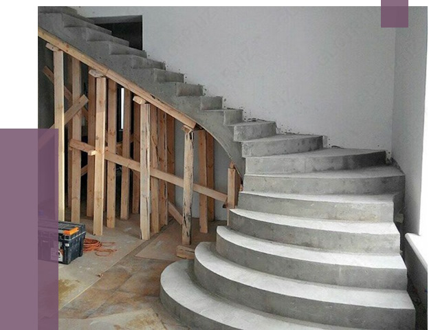Изготовление бетонных лестниц под ключ в Кызыле от 20223 руб. | ПРОЛЁТ-Кзл
