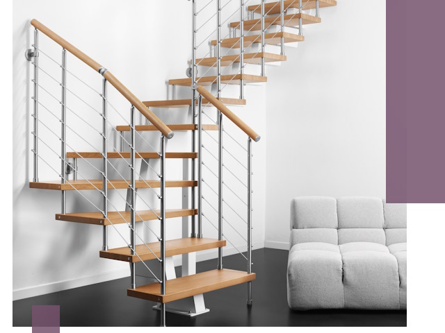 Модульные лестницы под ключ в Кызыле — монтаж и изготовление