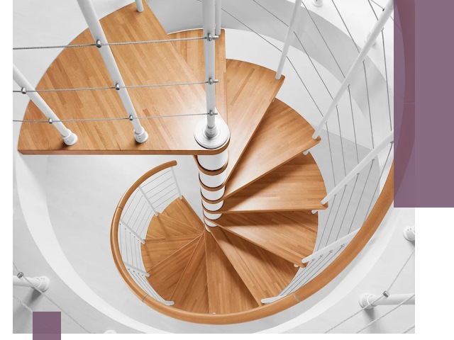 Изготовление винтовых лестниц под ключ в Кызыле