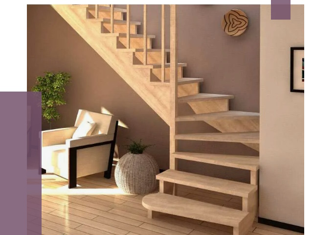 Изготовление Г-образных лестниц в Кызыле от 19186 руб. 