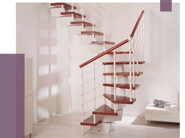 Изготовление лестниц на больцах в Кызыле от 9852 руб. | ПРОЛЁТ-Кзл