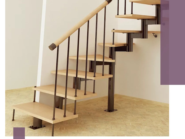 Монтаж лестниц на больцах в Кызыле — быстро и надежно