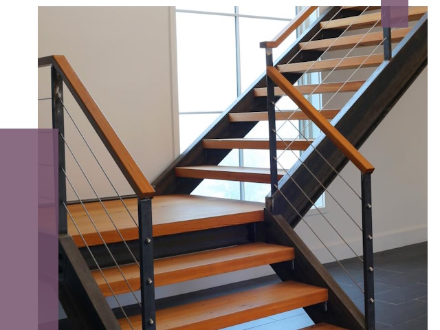 Изготовление лестниц на металлокаркасе в Кызыле от 19186 руб. | ПРОЛЁТ-Кзл