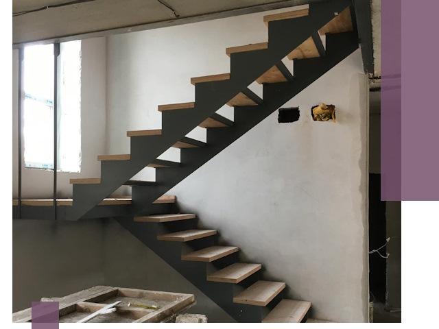 Изготовление лестниц на металлокаркасе в Кызыле от производителя