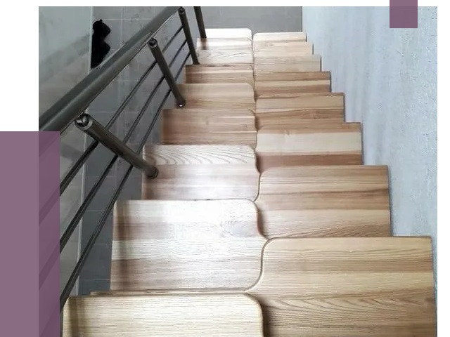 Лестницы гусиный шаг в Кызыле от 13223 руб. под ключ | ПРОЛЁТ-Кзл