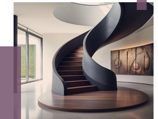 Элитные лестницы под заказ в Кызыле от 191864 руб. — ПРОЛЁТ-Кзл
