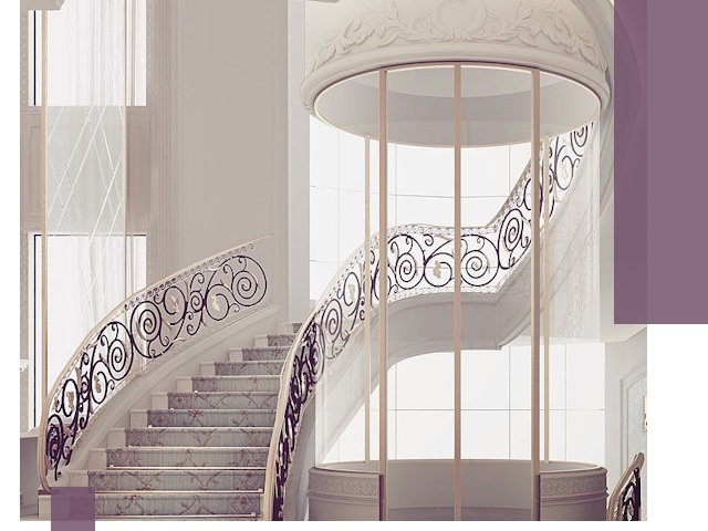 Элитные лестницы на заказ высокого класса в Кызыле