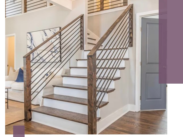 Лестницы для коттеджа под ключ в Кызыле — изготовление и монтаж