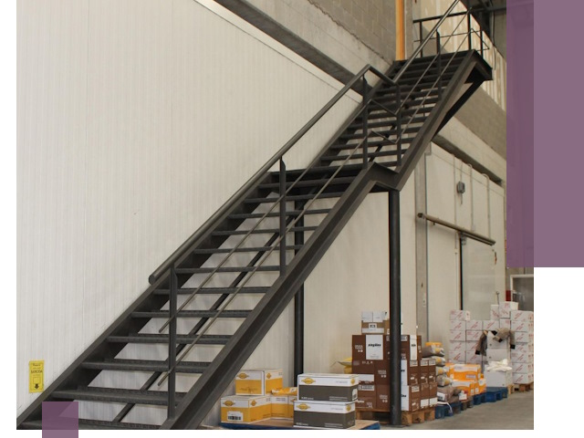 Лестницы для производства в Кызыле — изготовление и монтаж