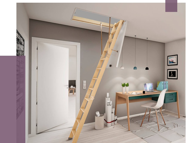 Чердачные лестницы в Кызыле — от 14779 руб. | ПРОЛЁТ-Кзл