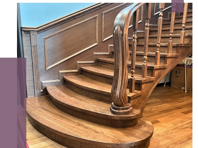 Дубовые лестницы под ключ в Кызыле от 178900 руб. — ПРОЛЁТ-Кзл