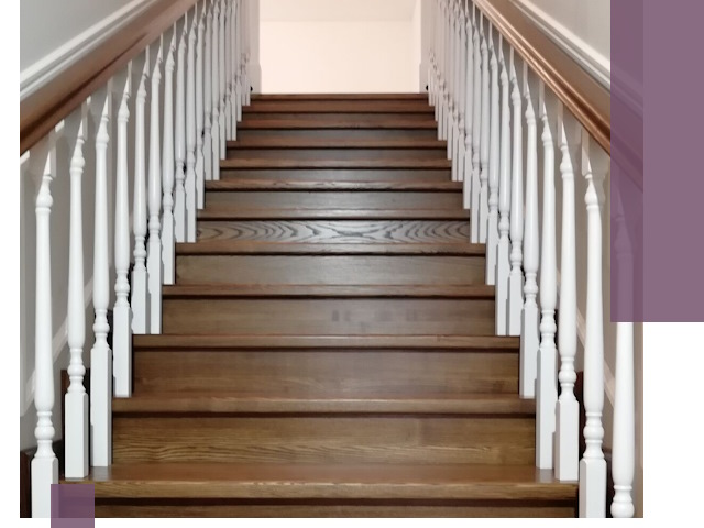 Лестницы из ясеня на заказ в Кызыле — изготовление и монтаж