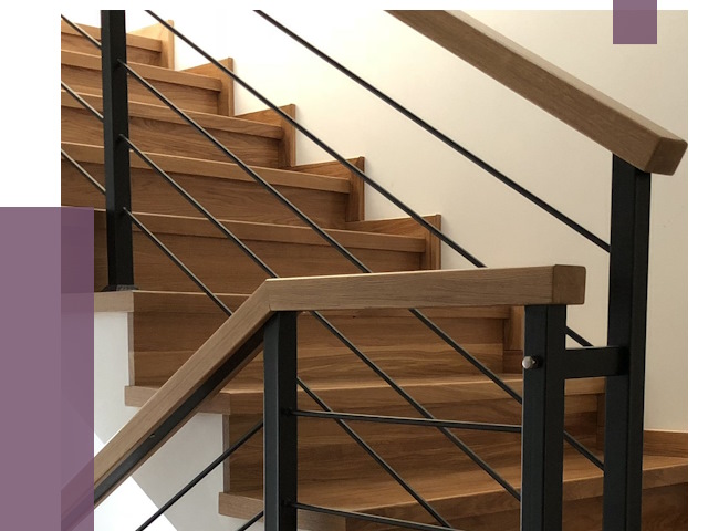 Обшивка металлической лестницы деревом в Кызыле от 4408 руб. 