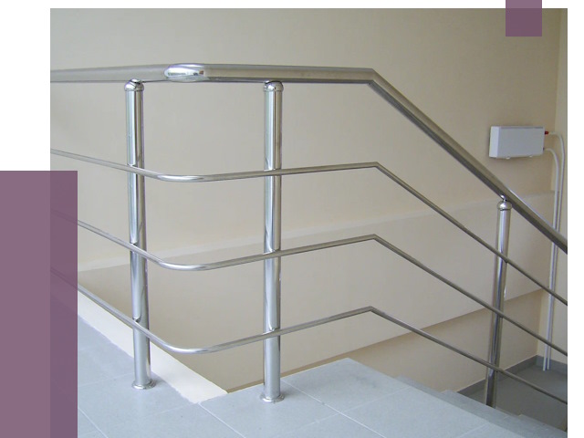 Алюминиевые перила в Кызыле от 6430 руб. под ключ | ПРОЛЁТ-Кзл