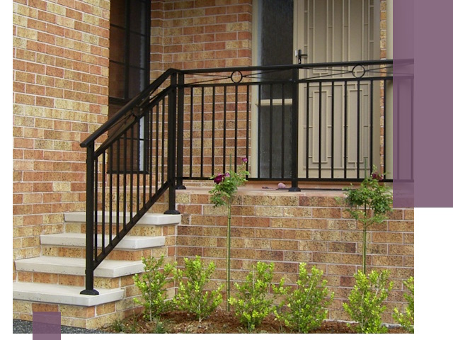 Уличные перила из металла под ключ в Кызыле