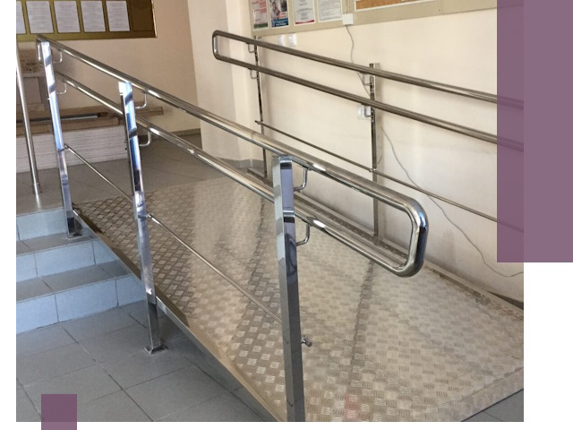 Перила для инвалидов в Кызыле — надежные поручни и ограждения