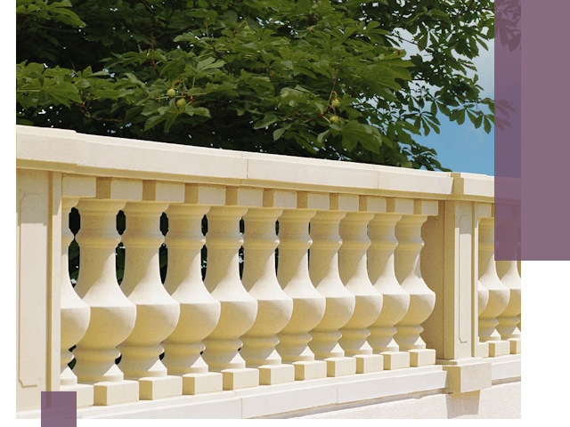 Установка балюстрады в Кызыле: изготовление и монтаж под ключ