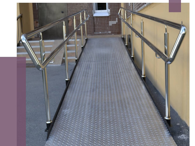 Пандусы в Кызыле от 12445 руб. — установка для инвалидов | ПРОЛЁТ-Кзл