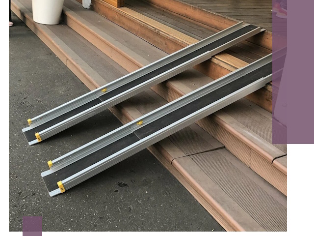 Телескопические пандусы под ключ в Кызыле — изготовление и монтаж