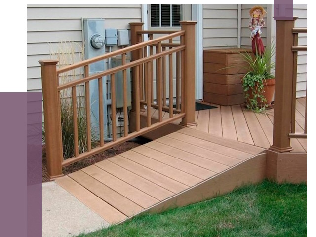 Пандус на крыльцо в Кызыле под ключ от 7882 руб. 