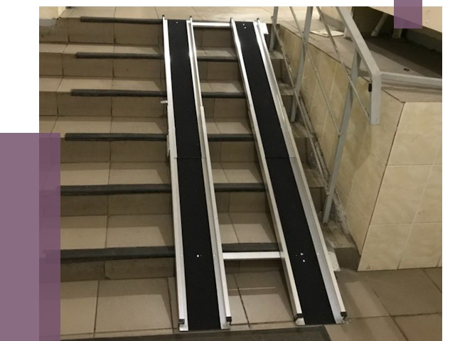 Установка пандуса в подъезд в Кызыле от 8089 руб. под ключ | ПРОЛЁТ-Кзл