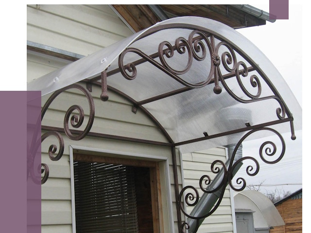 Изготовление козырьков в Кызыле от 7467 руб. — заказать | ПРОЛЁТ-Кзл