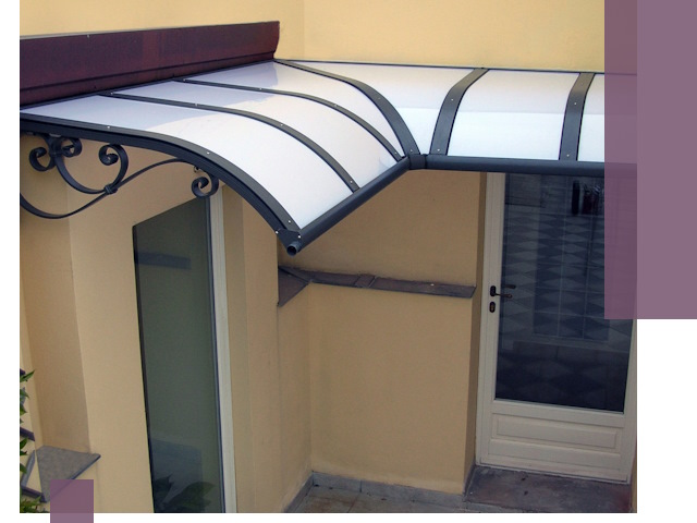 Монтаж козырьков любой сложности в Кызыле под ключ