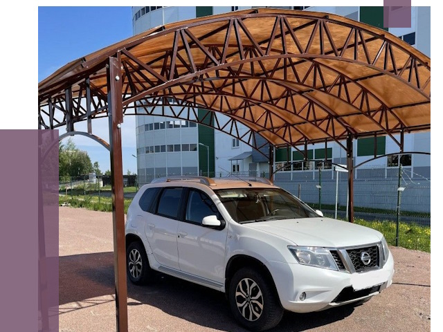 Недорогие навесы в Кызыле от 43558 руб. | ПРОЛЁТ-Кзл