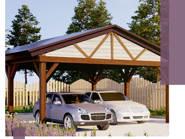 Навесы для автомобиля в Кызыле — изготовление и монтаж