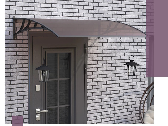 Недорогие козырьки и навесы под ключ в Кызыле