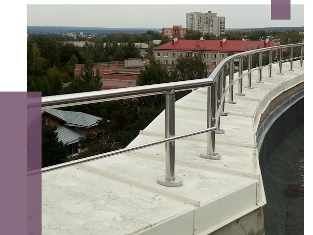 Парапеты и ограждения кровли в Кызыле от 5030 руб. 