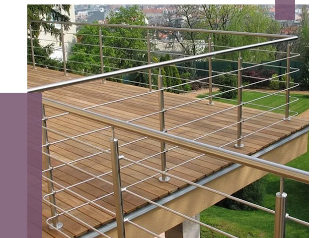 Алюминиевые парапеты в Кызыле под ключ от 7882 руб. 