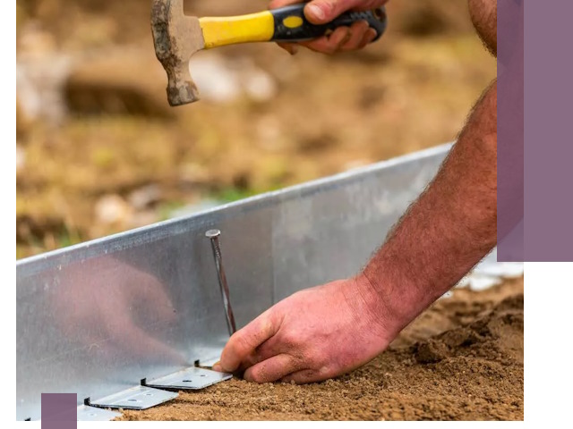 Монтаж металлических бордюров в Кызыле быстро и качественно