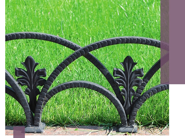 Декоративные металлические бордюры под ключ в Кызыле