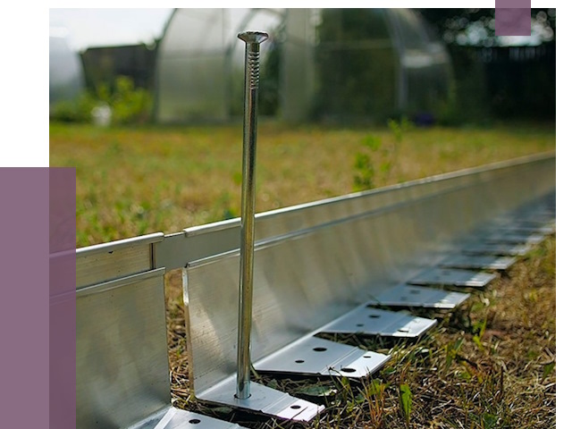 Металлические бордюры для газона в Кызыле от 4356 руб. | ПРОЛЁТ-Кзл