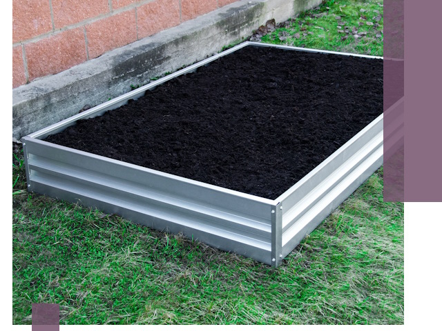 Металлические бордюры для грядок в Кызыле: прочность и аккуратность