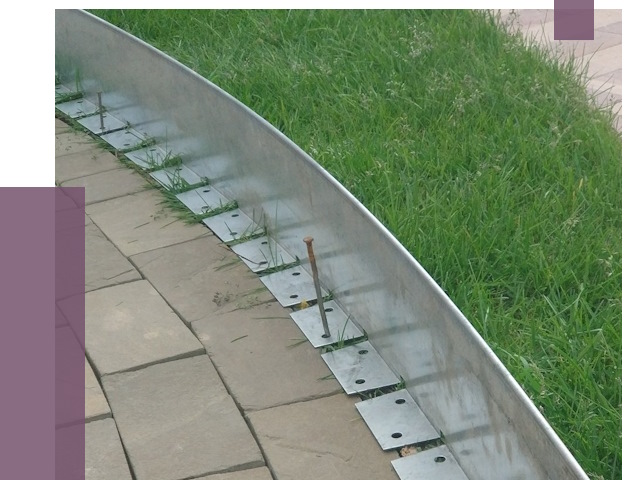 Металлические бордюры для тротуаров в Кызыле от 8815 руб.