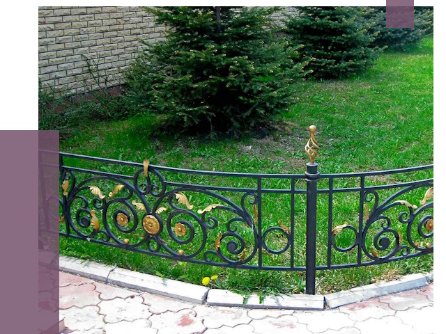 Кованые газонные ограждения в Кызыле от 7726 руб. — ПРОЛЁТ-Кзл