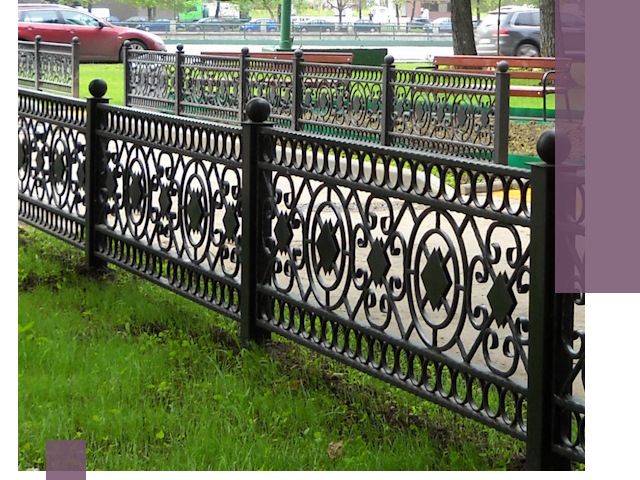 Секционные газонные ограждения под ключ в Кызыле