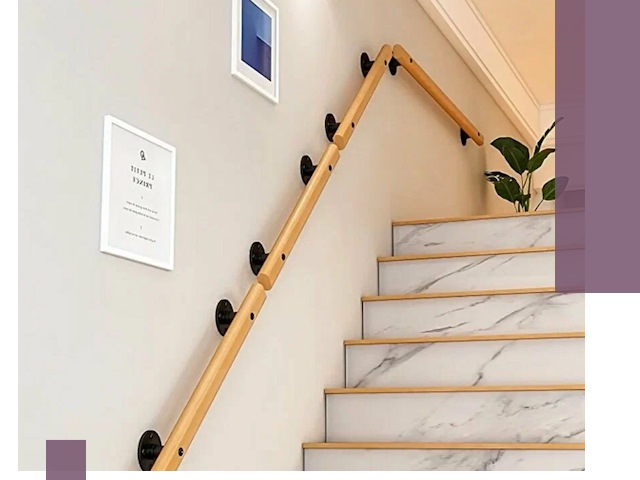 Поручни металлические и деревянные под ключ в Кызыле