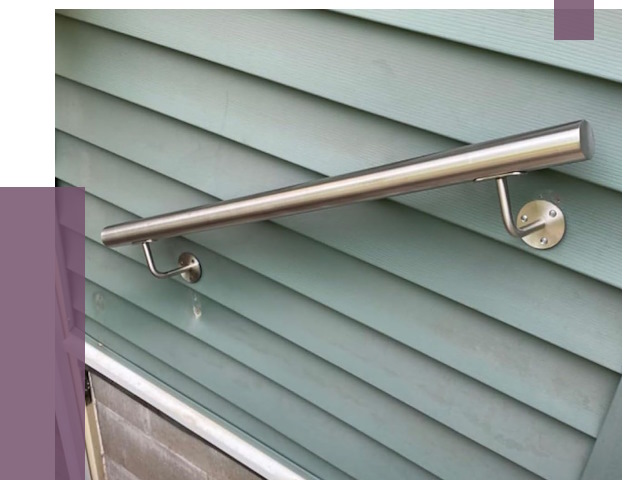 Поручни из нержавеющей стали в Кызыле от 7778 руб.  | ПРОЛЁТ-Кзл